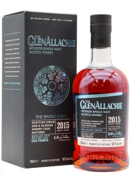 GlenAllachie The Sinteis Series Part II 9 Year Old · 2015 Vintage Single Malt Scotch Whisky | 700ML - Whiskey