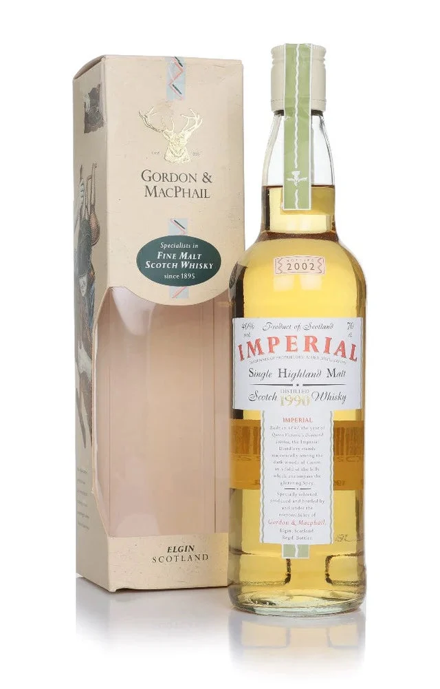 Imperial 1990 (Bottled 2002) (Gordon & MacPhail) Single Malt Scotch Whisky | 700ML - Whiskey