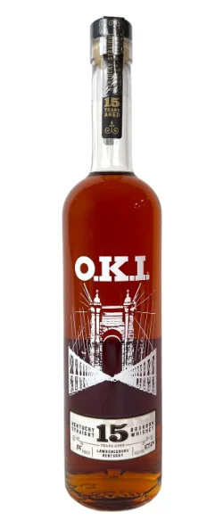 O.K.I. 15 Year Old Kentucky Straight Bourbon Whiskey