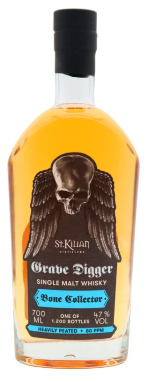 Grave Digger Bone Collector Heavily Peated Single Malt Whisky | 700ML - Whiskey