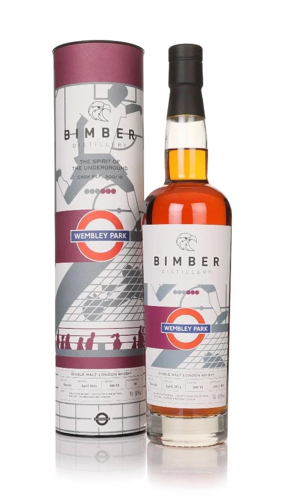 Bimber Spirit Of The Underground Cask #300/10 Wembley Park Single Malt Whisky | 700ML - Whiskey
