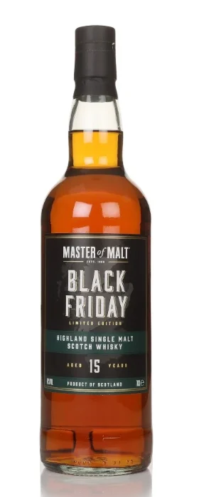 Secret Highland 15 Year Old - Black Friday (Private Label) Single Malt Scotch Whisky | 700ML