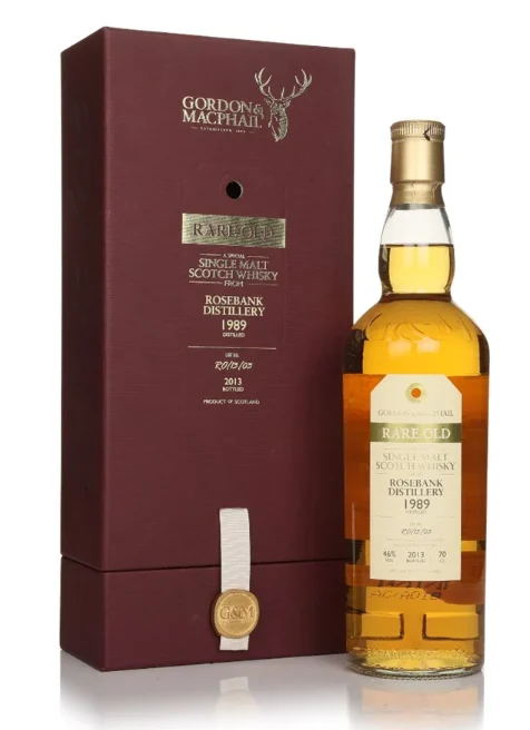 Rosebank 1989 Bottled 2013 #RO/13/03 Rare Old Gordon & MacPhail Single Malt Scotch Whisky | 700ML - Whiskey