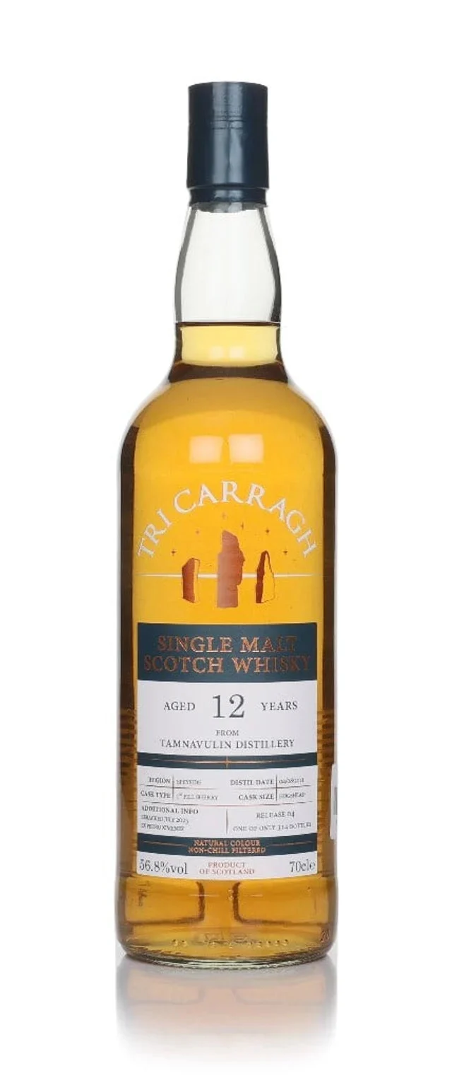 Tamnavulin 12 Year Old 2011 (Tri Carragh) Single Malt Scotch Whisky | 700ML - Whiskey