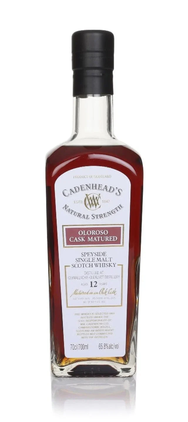 GlenAllachie 12 Year Old 2012 - Cadenhead's Natural Strength Single Malt Scotch Whisky | 700ML