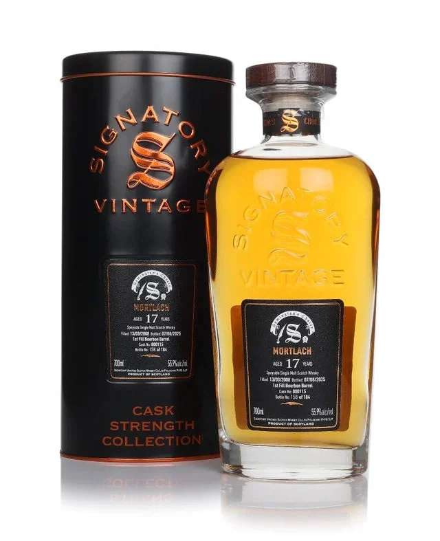 Mortlach 17 Year Old 2008 Cask #800115 - Cask Strength Collection (Signatory) Single Malt Scotch Whisky | 700ML