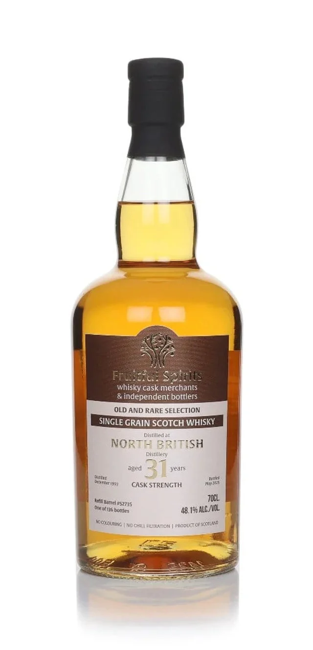 North British 31 Year Old 1993 - Fruitful Spirits Single Grain Scotch Whisky | 700ML