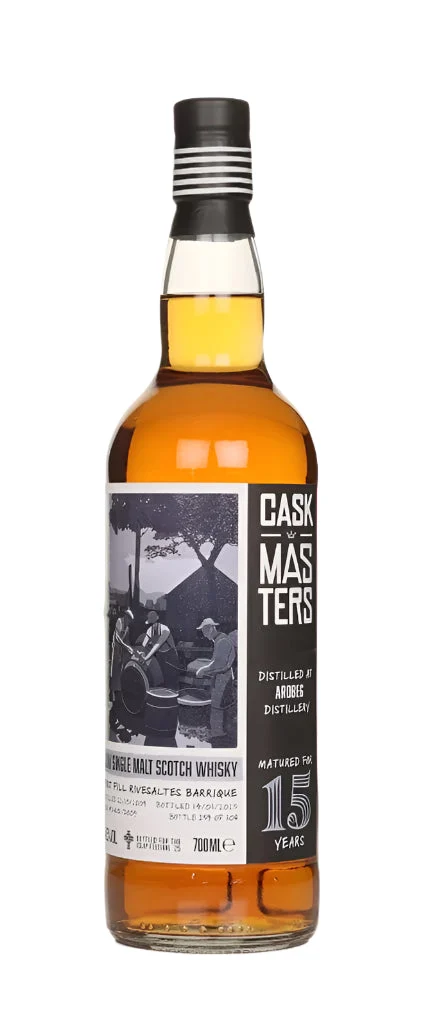 Ardbeg 15 Year Old 2009 Cask #26001/2009 - Cask Masters (Brave New Spirits) Single Malt Scotch Whisky | 700ML