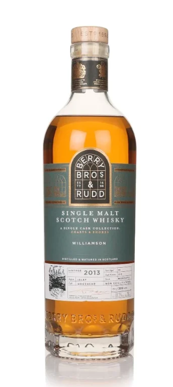 Williamson 11 Year Old 2013 Cask #210 Coasts & Shores Berry Bros. & Rudd Single Malt Scotch Whisky | 700ML - Whiskey