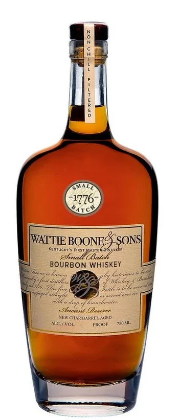 Wattie Boone 1776 Small Batch Bourbon Whiskey