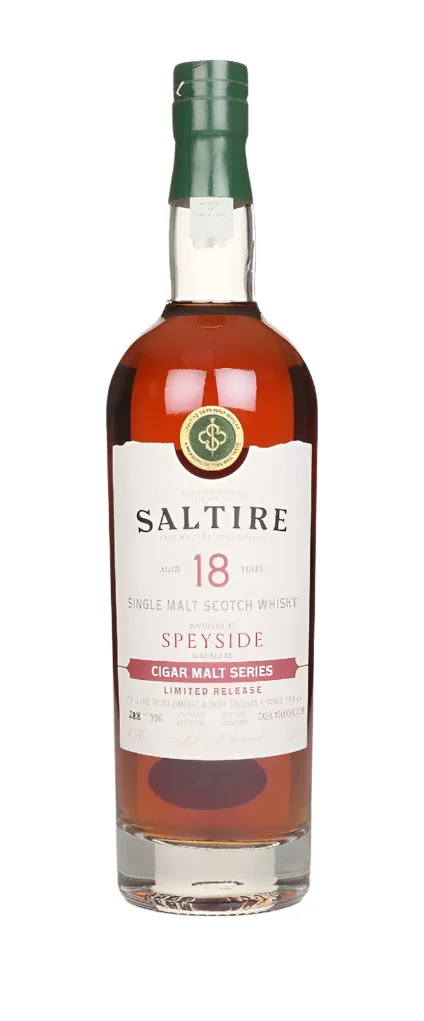 Speyside 18 Year Old 2006 Cask #0000001/279 - Cigar Malt Series (Saltire Rare Malt) Single Malt Scotch Whisky | 700ML