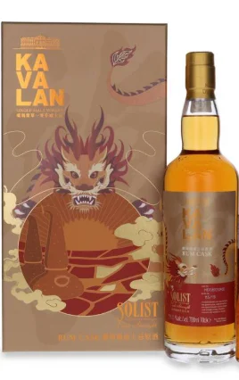 Kavalan Solist Dragon Rum Cask Single Malt Whisky | 700ML - Whiskey