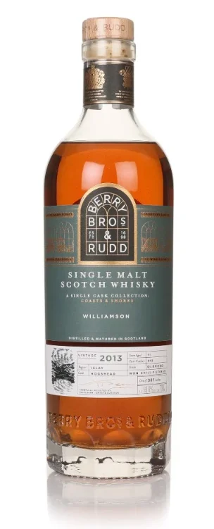 Williamson 11 Year Old 2013 Cask #213 Coasts & Shores Berry Bros. & Rudd Single Malt Scotch Whisky | 700ML - Whiskey