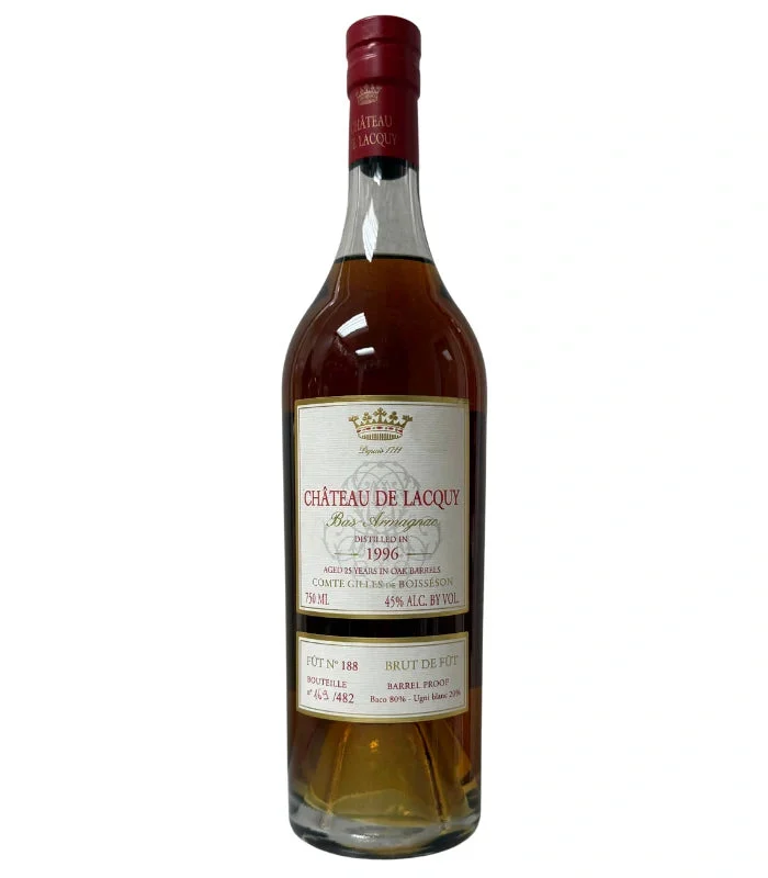 Chateau De Lacquy 25 Year Old 1996 Vintage Bas Armagnac