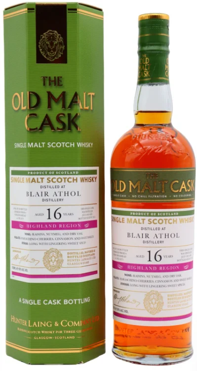 Blair Athol Old Malt Cask Single Wine Cask #21873 16 Year Old · 2009 Vintage Single Malt Scotch Whisky | 700ML - Whiskey