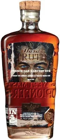 Hard Truth Finished In Toasted French Oak Limited Edition Straight Rye Whiskey