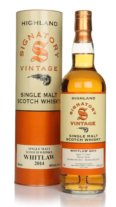 Whitlaw 10 Year Old 2014 Signatory Single Malt Scotch Whisky | 700ML - Whiskey