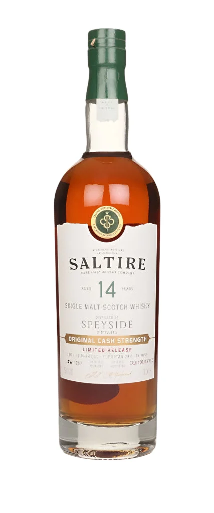 Speyside 14 Year Old 2010 Cask #0000001/3159 - (Saltire Rare Malt) Single Malt Scotch Whisky | 700ML