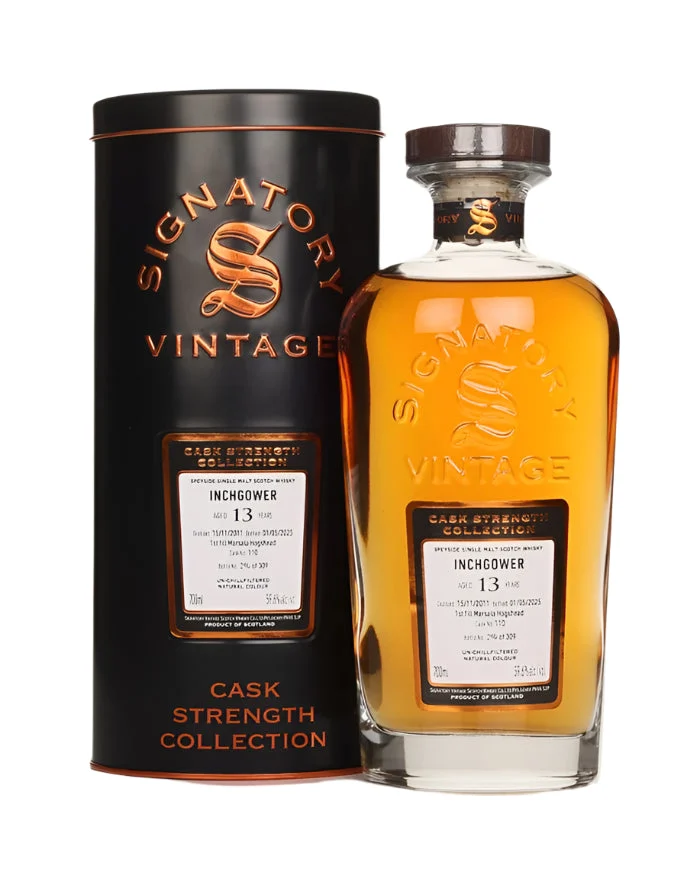 Inchgower 13 Year Old 2011 Cask #110 - Cask Strength Collection (Signatory) Single Malt Scotch Whisky | 700ML