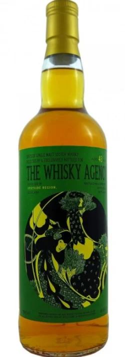 Speyside 43 Year Old TWA Art Nouveau Ladies Single Malt Scotch Whisky | 700ML - Whiskey