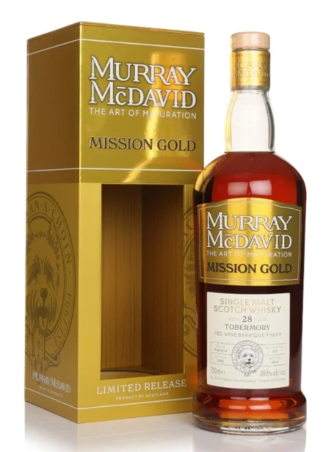 Tobermory 28 Year Old 1995 Mission Gold Murray McDavid Single Malt Scotch Whisky | 700ML - Whiskey