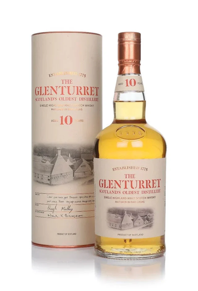 The Glenturret 10 Year Old - 2000s Single Malt Scotch Whisky | 700ML