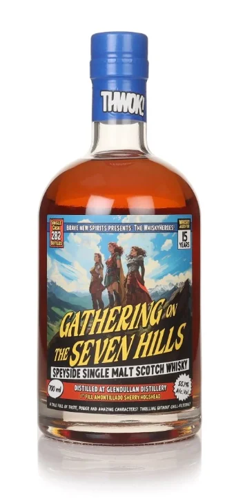 Glendullan 15 Year Old Whiskyheroes Brave New Spirits Single Malt Scotch Whisky | 700ML - Whiskey
