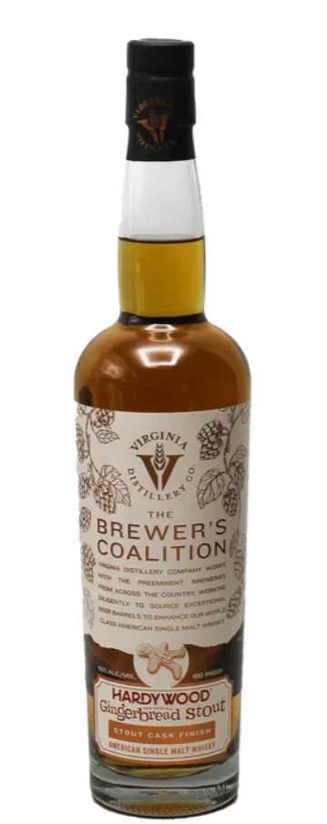 Virgina Distillery Hardywood Gingerbread Stout Cask Finish Single Malt Whiskey | 700ML
