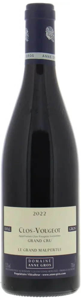 2022 | Domaine Anne Gros | Clos de Vougeot Le Grand Maupertui - Wine