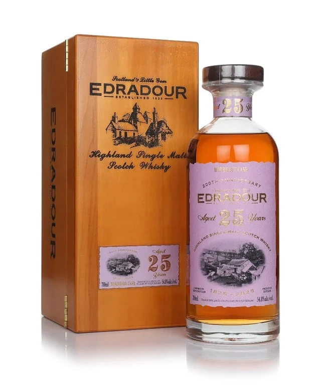 Edradour 25 Year Old 1999 Cask #811 - Bordeaux Cask Single Malt Scotch Whisky | 700ML