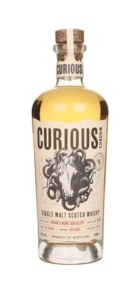 Craigellachie 15 Year Old 2009 (Curious Whiskies) Single Malt Scotch Whisky | 700ML - Whiskey