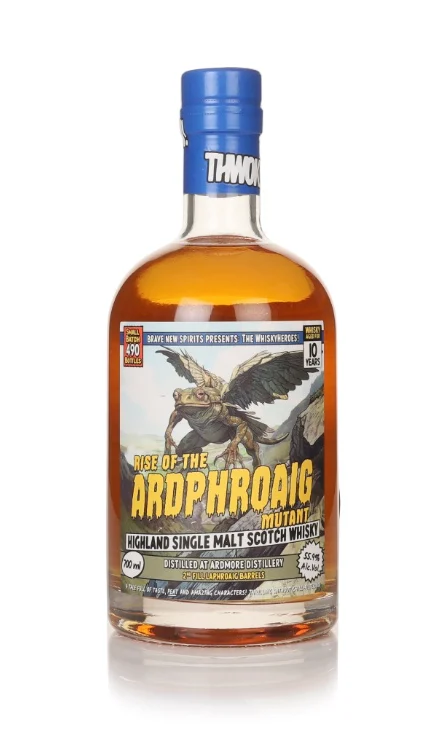 Ardmore 10 Year Old Whiskyheroes Brave New Spirits Single Malt Scotch Whisky | 700ML - Whiskey