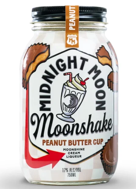 Midnight Moon Peanut Butter Cup Moonshake Cream Liqueur