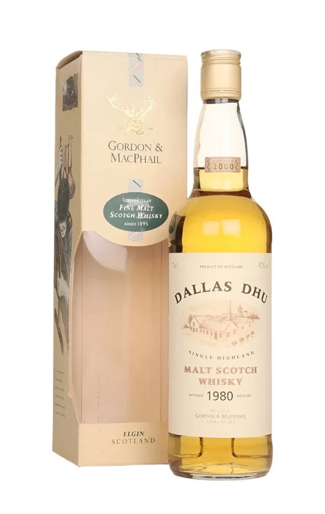 Dallas Dhu 1980 (Bottled 2000) - Gordon & MacPhail Single Malt Scotch Whisky | 700ML