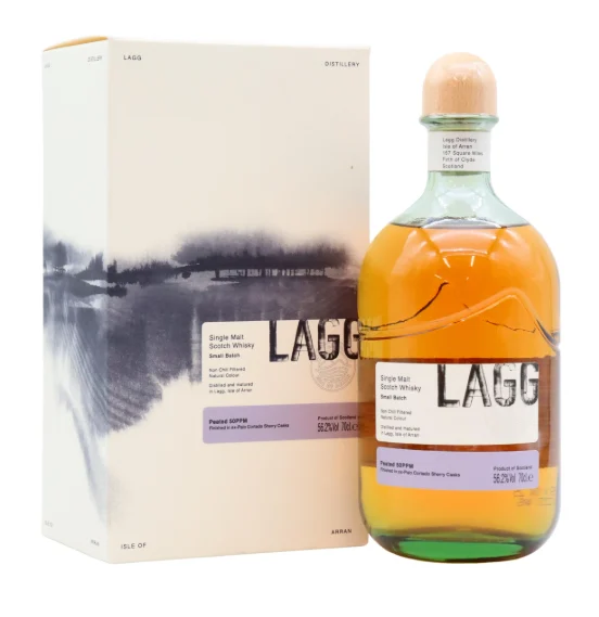 Lagg Palo Cortado Cask Matured Small Batch Single Malt Scotch Whisky | 700ML - Whiskey