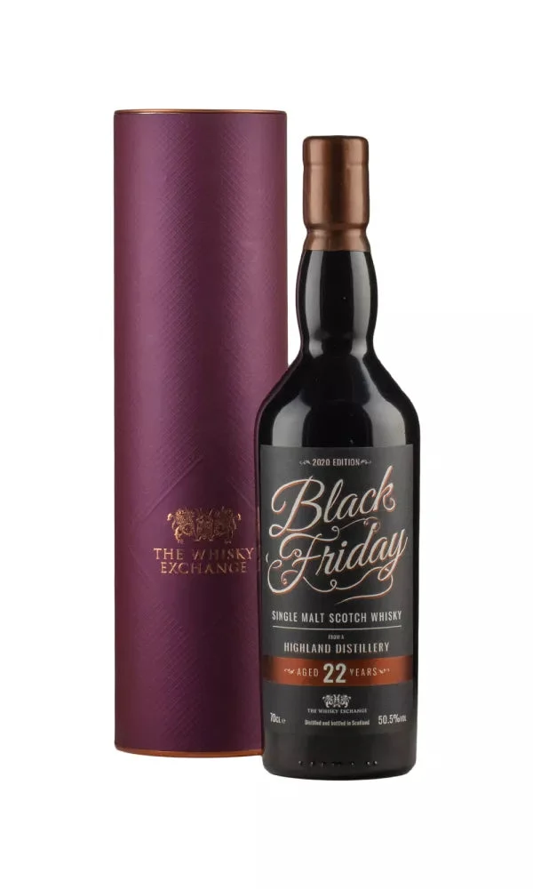Black Friday 22 Year Old 2020 Release Single Malt Scotch Whisky | 700ML - Whiskey