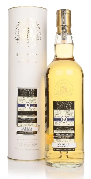 Islay 16 Year Old 2007 Cask #118160 Single Cask Duncan Taylor Single Malt Whisky | 700ML - Whiskey