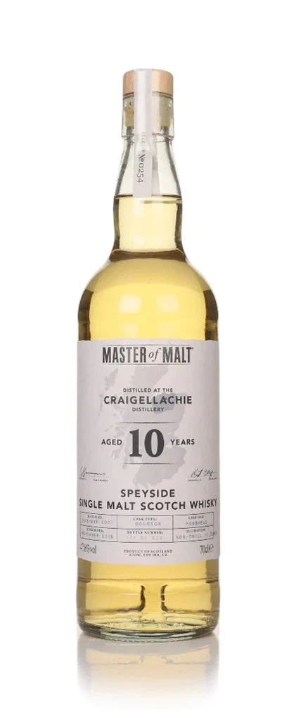 Craigellachie 10 Year Old 2007 Single Malt Scotch Whisky | 700ML - Whiskey
