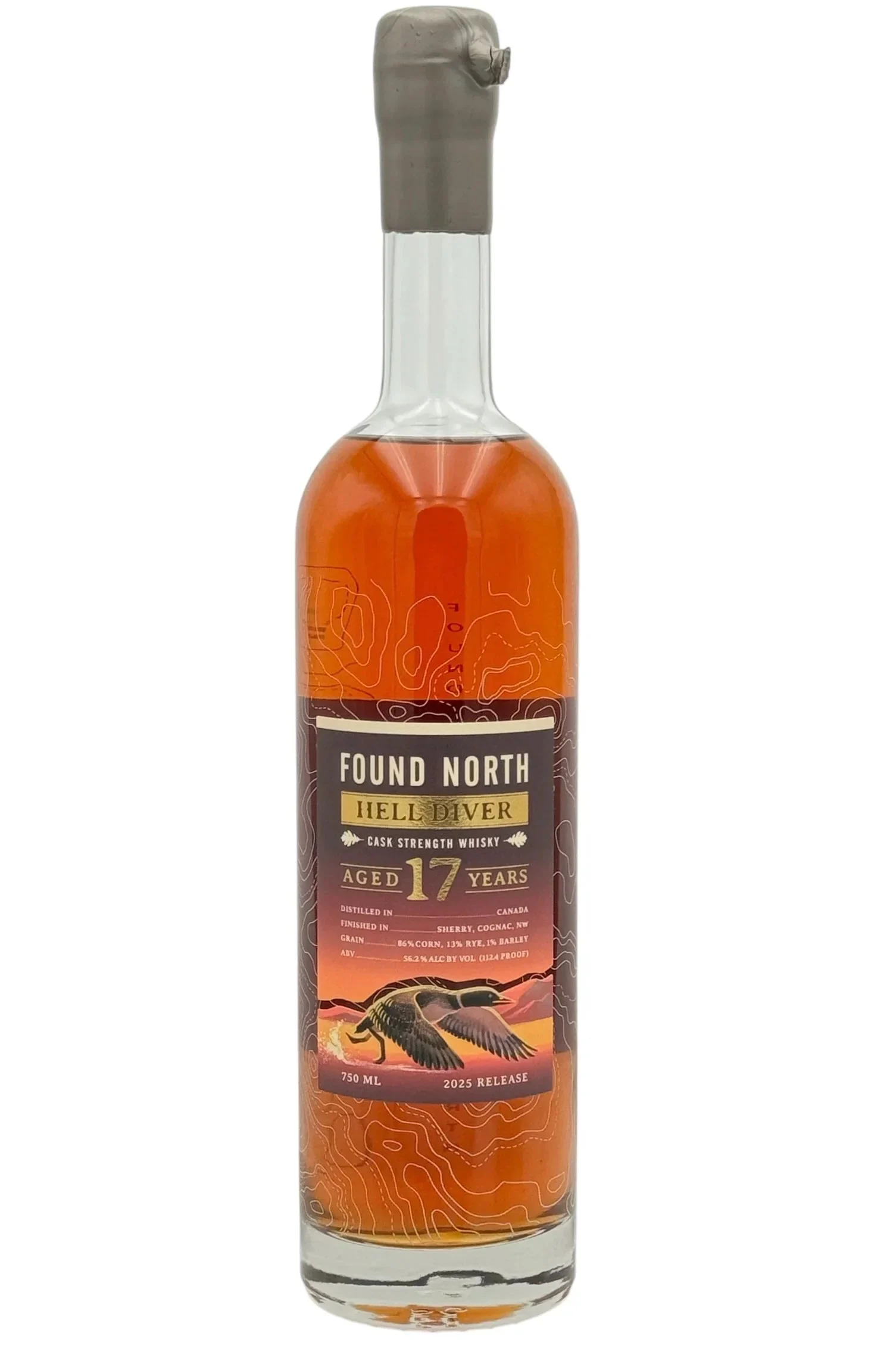 2025 Found North Hell Diver 17 Year Old Whisky - Whiskey