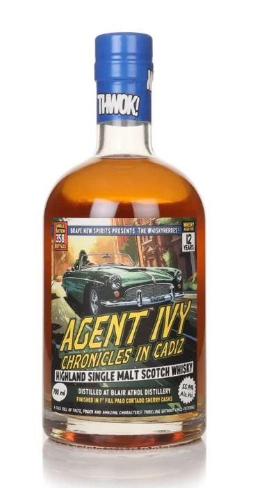Blair Athol 12 Year Old Whiskyheroes Brave New Spirits 55.9% Single Malt Scotch Whisky | 700ML - Whiskey