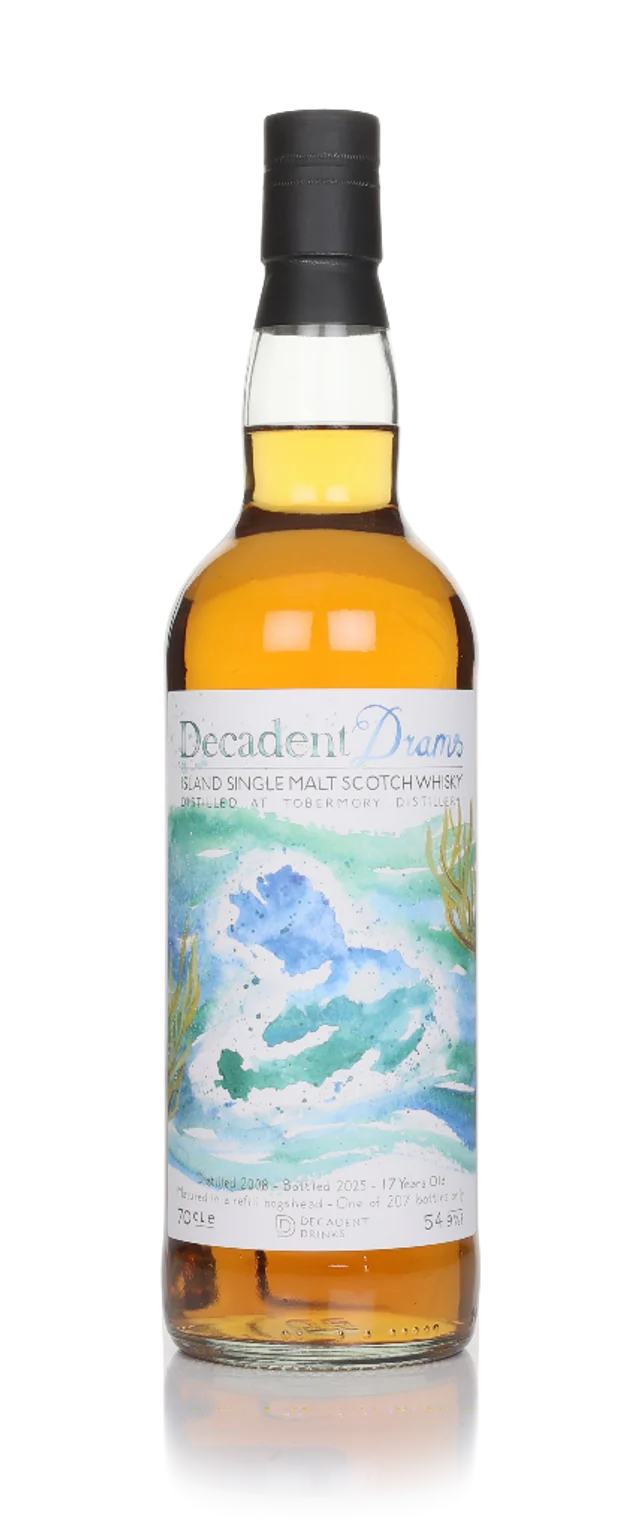 Tobermory 17 Year Old 2008 - Decadent Drams (Decadent Drinks) Single Malt Scotch Whisky | 700ML