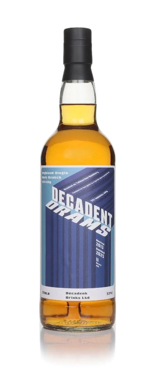 Tullibardine 11 Year Old 2013 - Decadent Drams (Decadent Drinks) Single Malt Scotch Whisky | 700ML