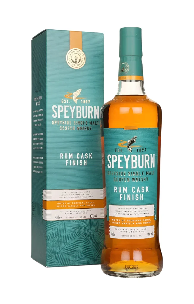 Speyburn Rum Cask Finish Single Malt Scotch Whisky | 700ML - Whiskey