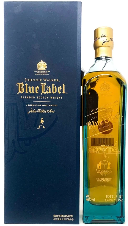 Johnnie Walker Blue Label Ryder Cup Edition Blended Scotch Whisky - Whiskey
