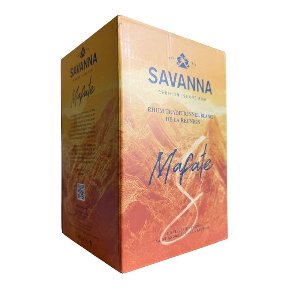 Savanna Mafate Traditionnel Blanc Cubi Rhum | 3L - Rum