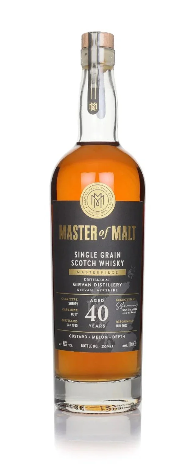 Girvan 40 Year Old 1985 Single Grain Scotch Whisky | 700ML - Whiskey