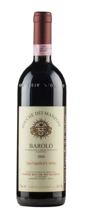 2004 | Podere Rocche dei Manzoni | Vigna Cappella di Santo Stefano - Wine