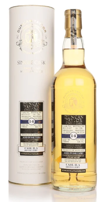 Caol Ila 14 Year Old 2009 Cask #40319107 Single Cask Duncan Taylor Single Malt Scotch Whisky | 700ML - Whiskey