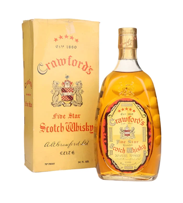 Crawford's Five Star - 1970s Blended Scotch Whisky
