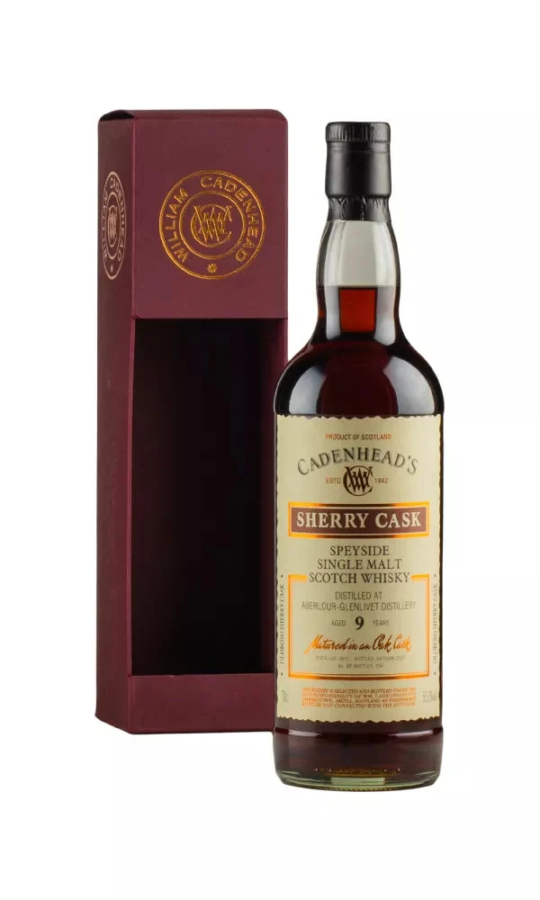 Aberlour 9 Year Old Cadenheads 2011 Single Malt Scotch Whisky | 700ML - Whiskey